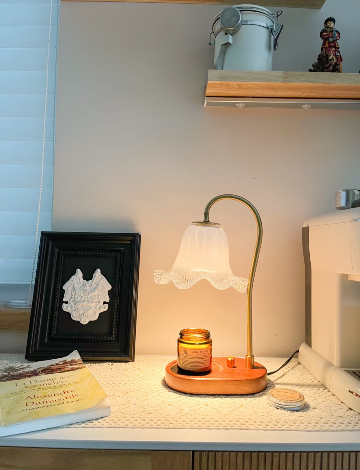 Vintage Aromatherapy Candle Lamp Melting Wax Lamp