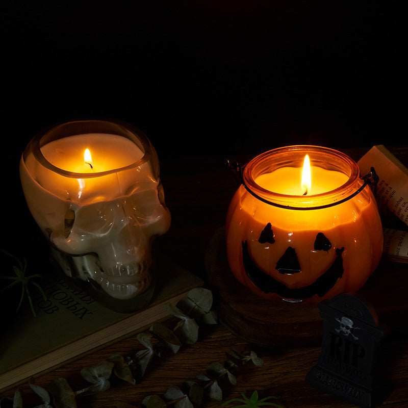 Halloween scented candles