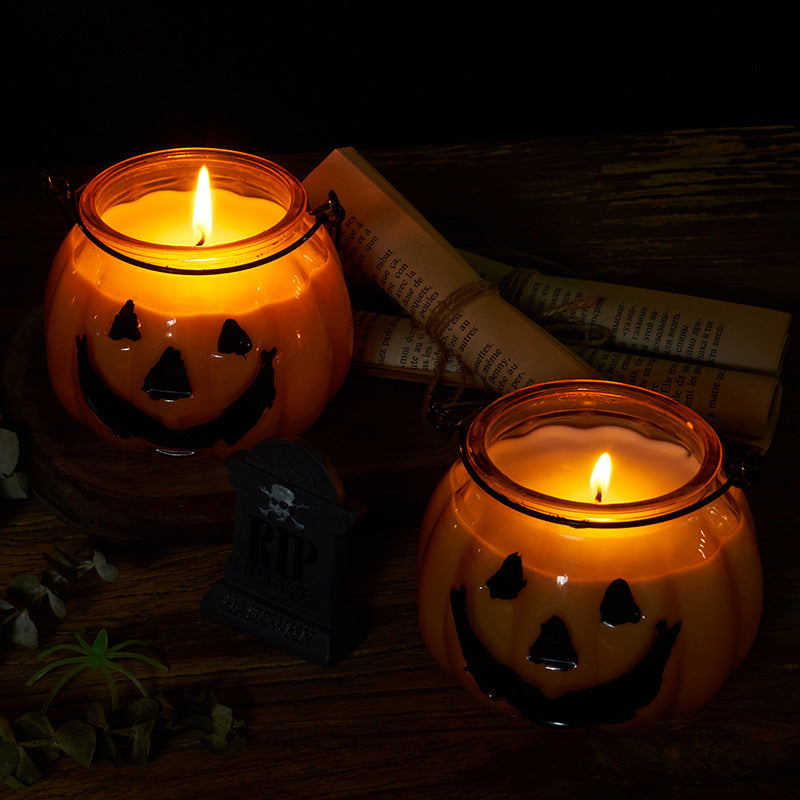 Halloween scented candles