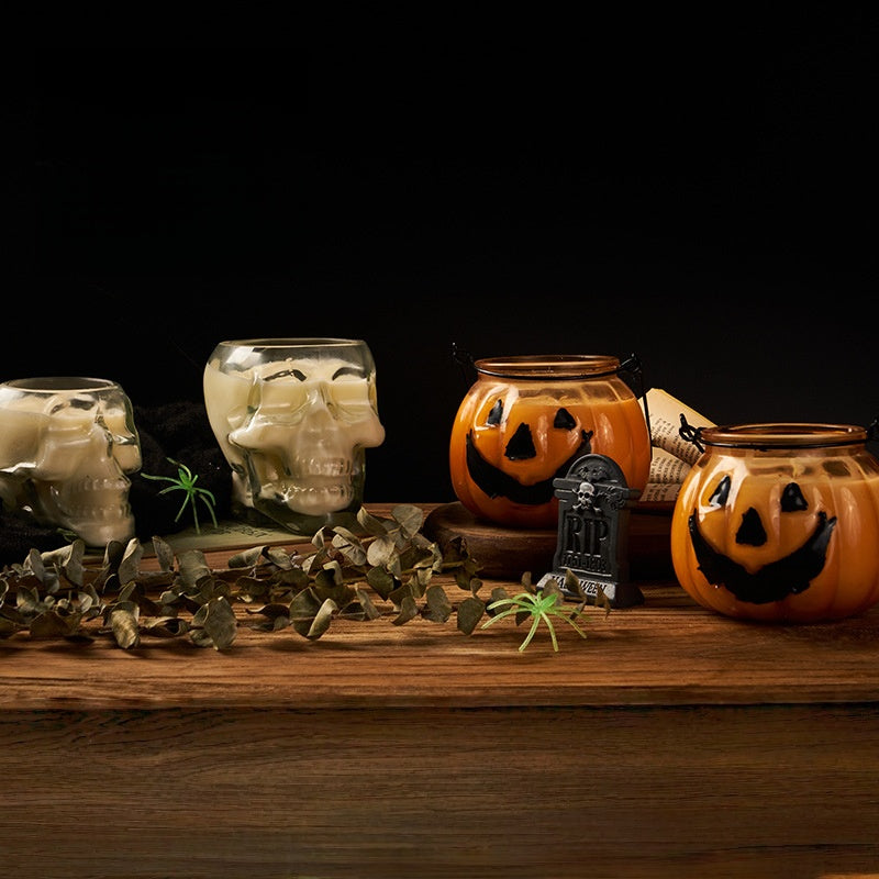 Halloween scented candles