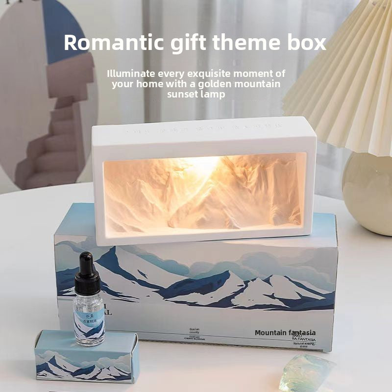 Sunshine Snow Mountain Electric Aroma Lamp